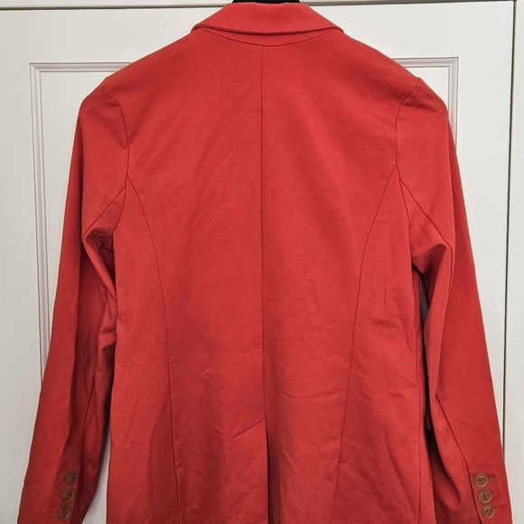 Halogen Orange Knit Blazer - Picture 2 of 7